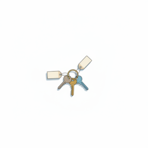 Three-keys illustration with title bar reading "Three keys — Comparing the options."